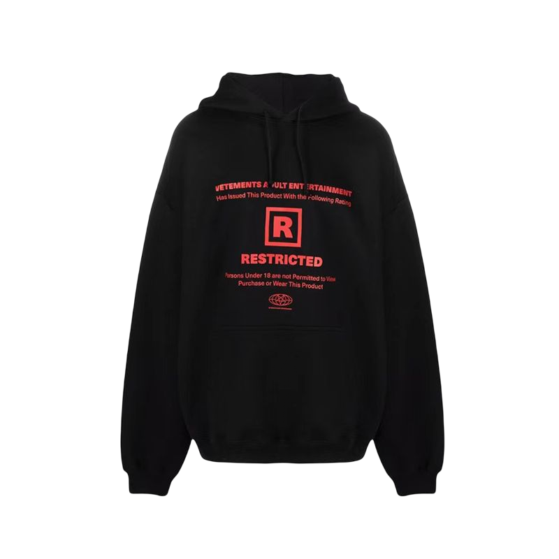 Vetements Restricted Hoodie - PandaFinds